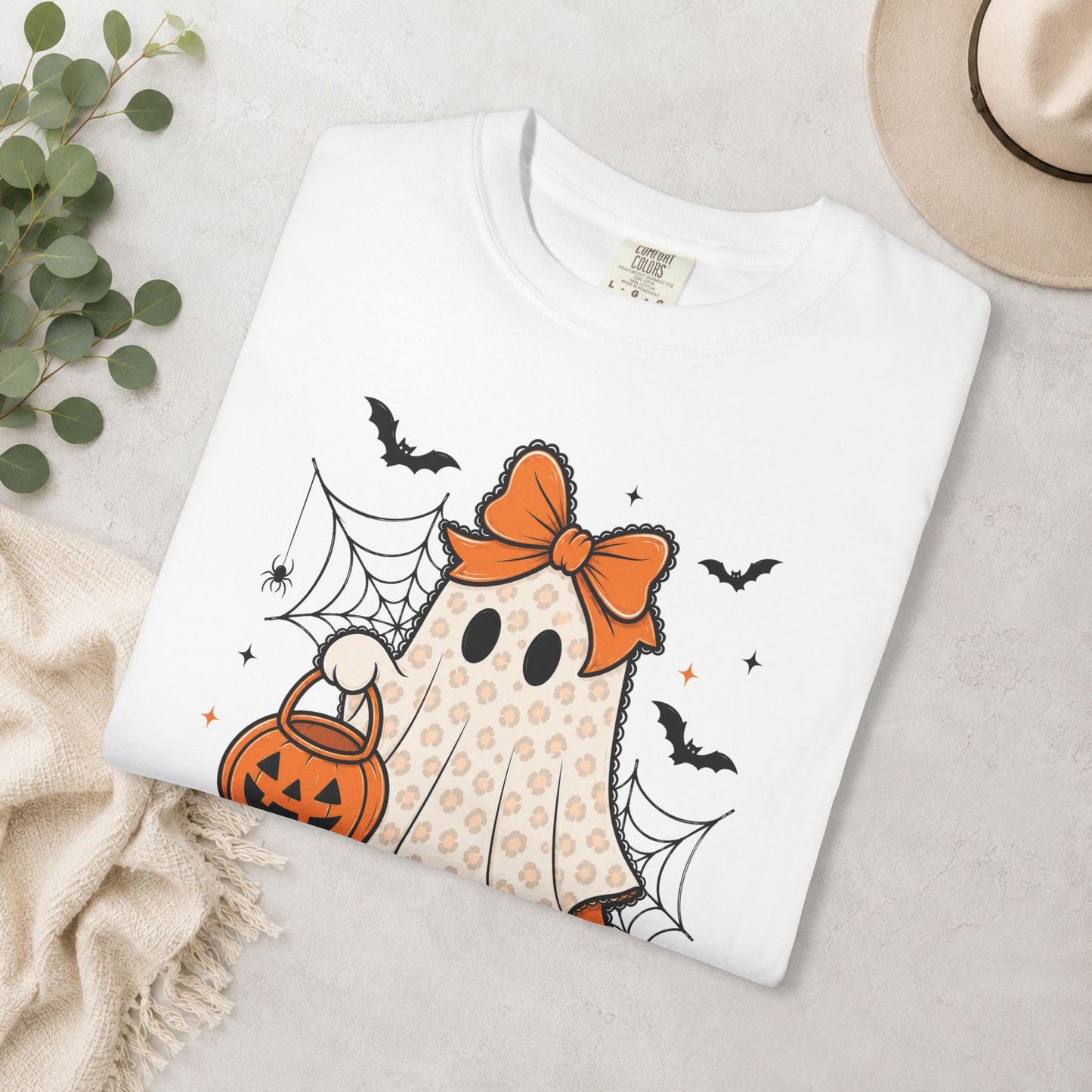 Leopard Print Ghost Comfort Colors® Tee