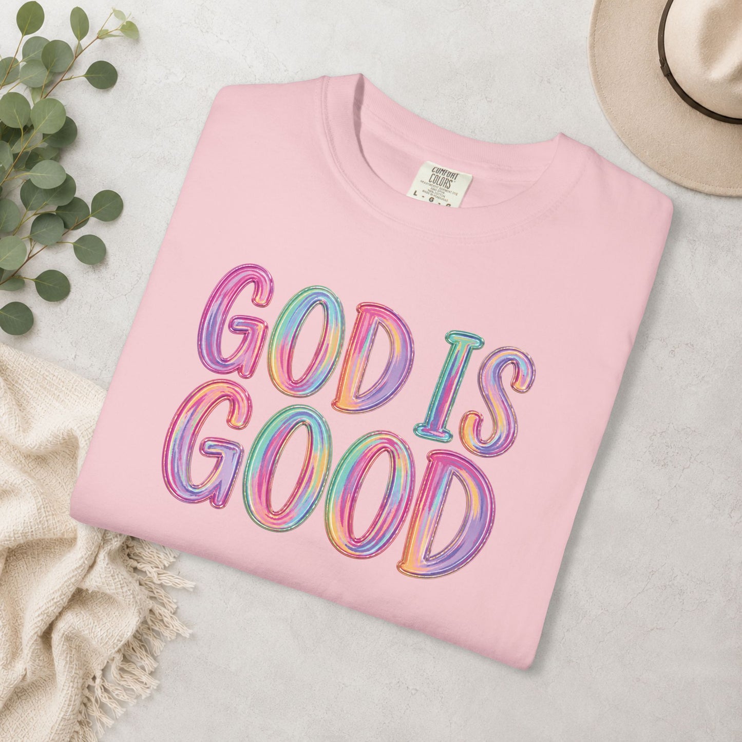God Is Good Comfort Colors® Tee
