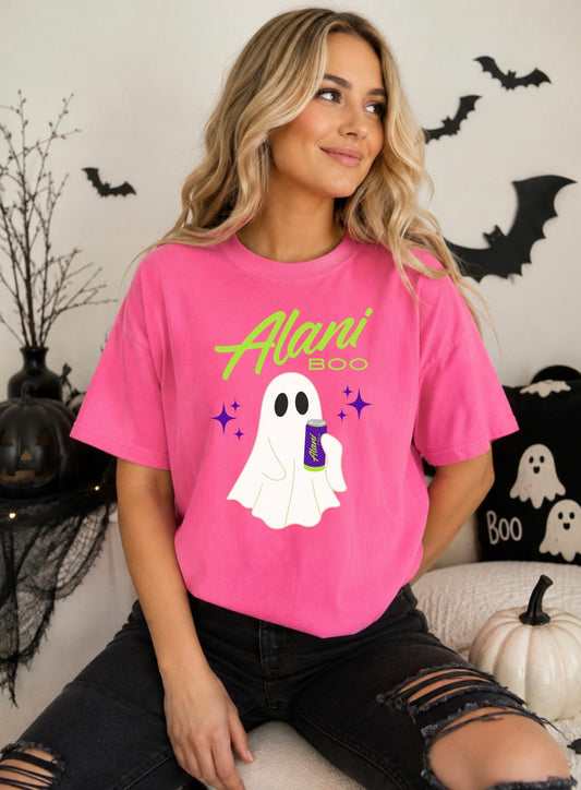 Alani Boo Ghost Halloween Comfort Colors® Tee