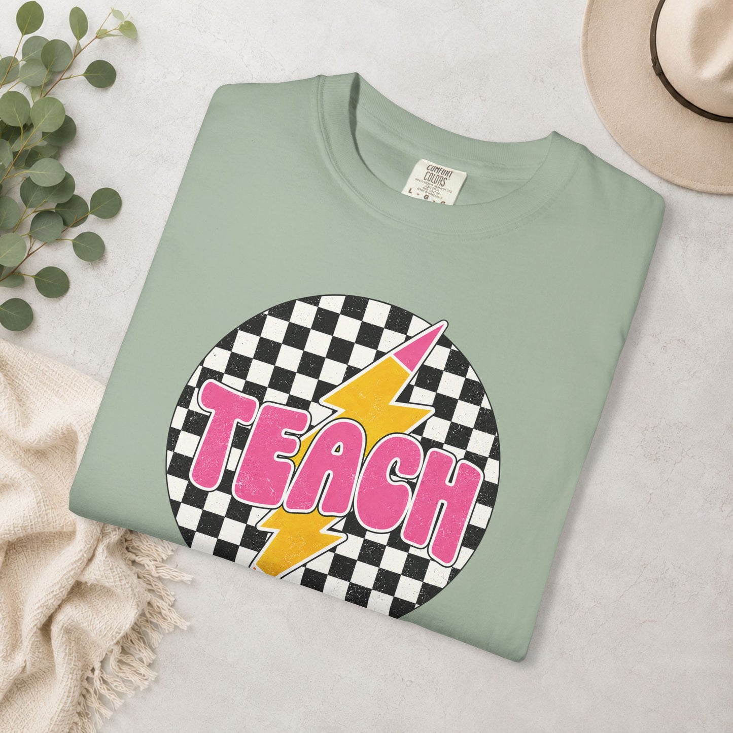 Teach Lightning Comfort Colors® Tee