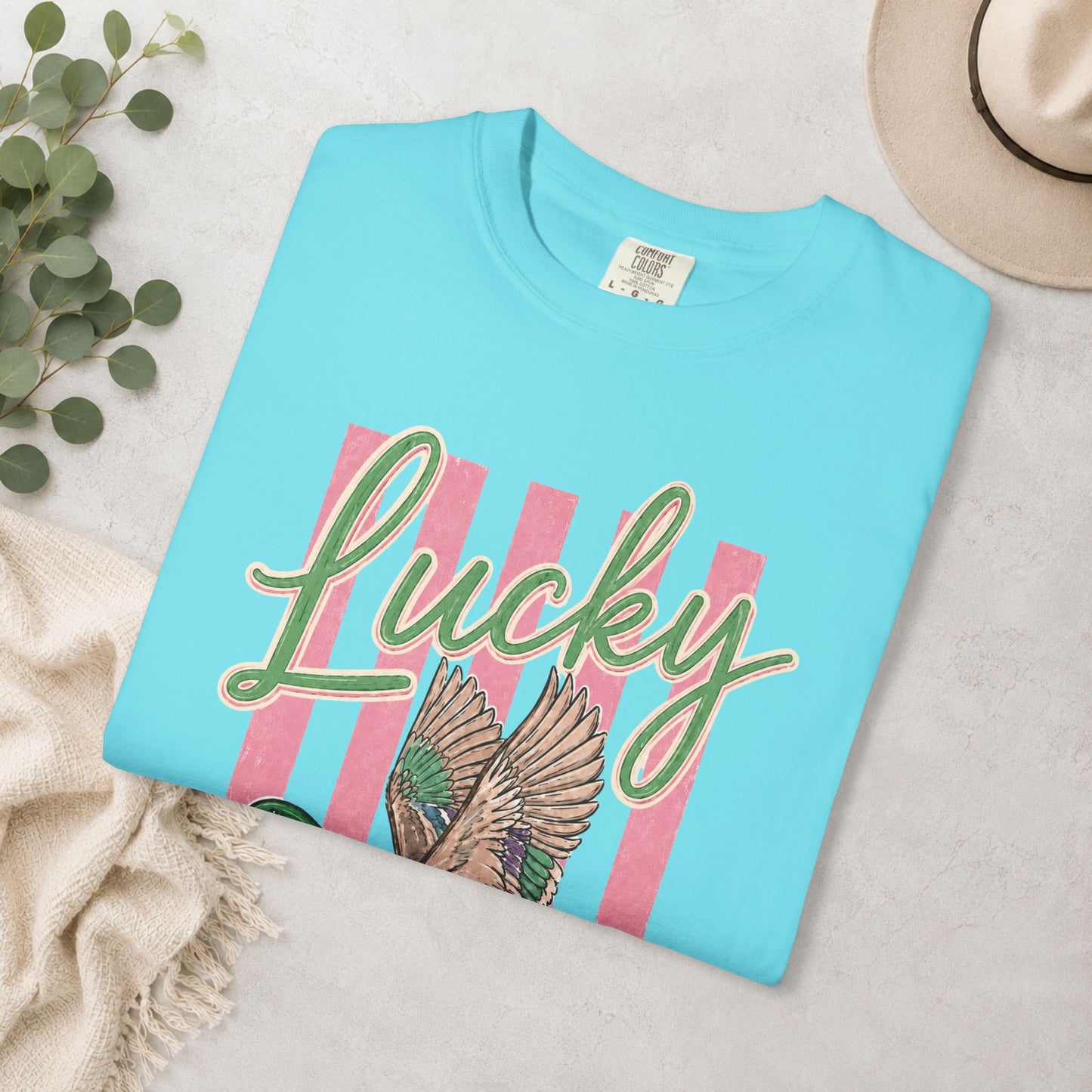 Lucky Duck Comfort Colors® Graphic Tee