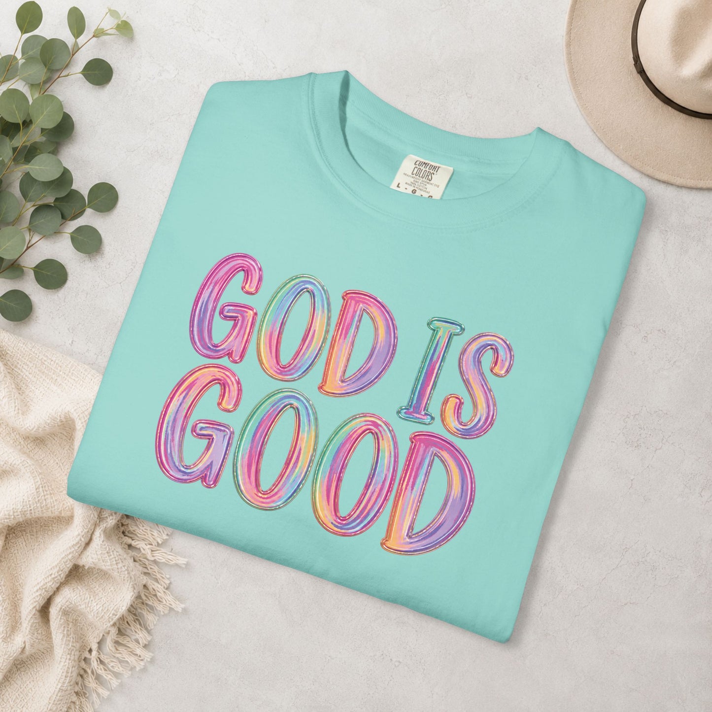 God Is Good Comfort Colors® Tee