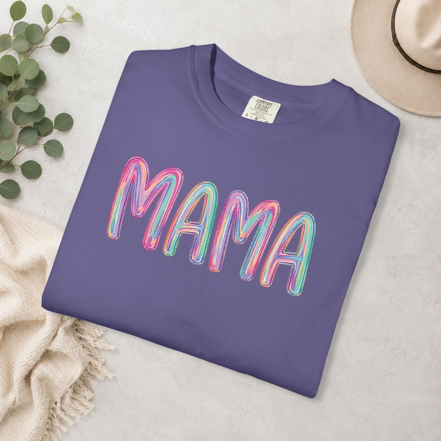 Color Pop Mama Comfort Colors® Tee