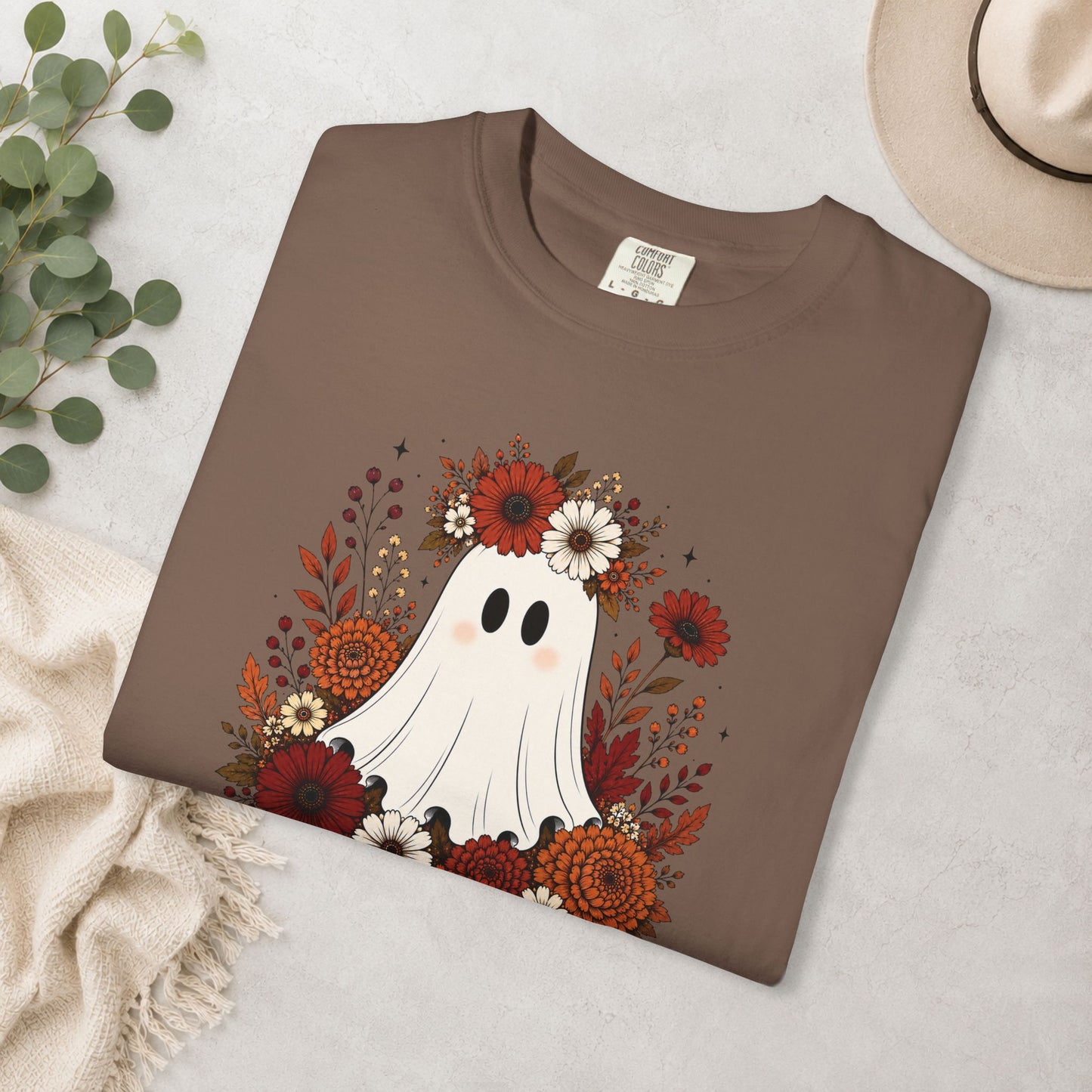 Floral Ghost Comfort Colors® Tee