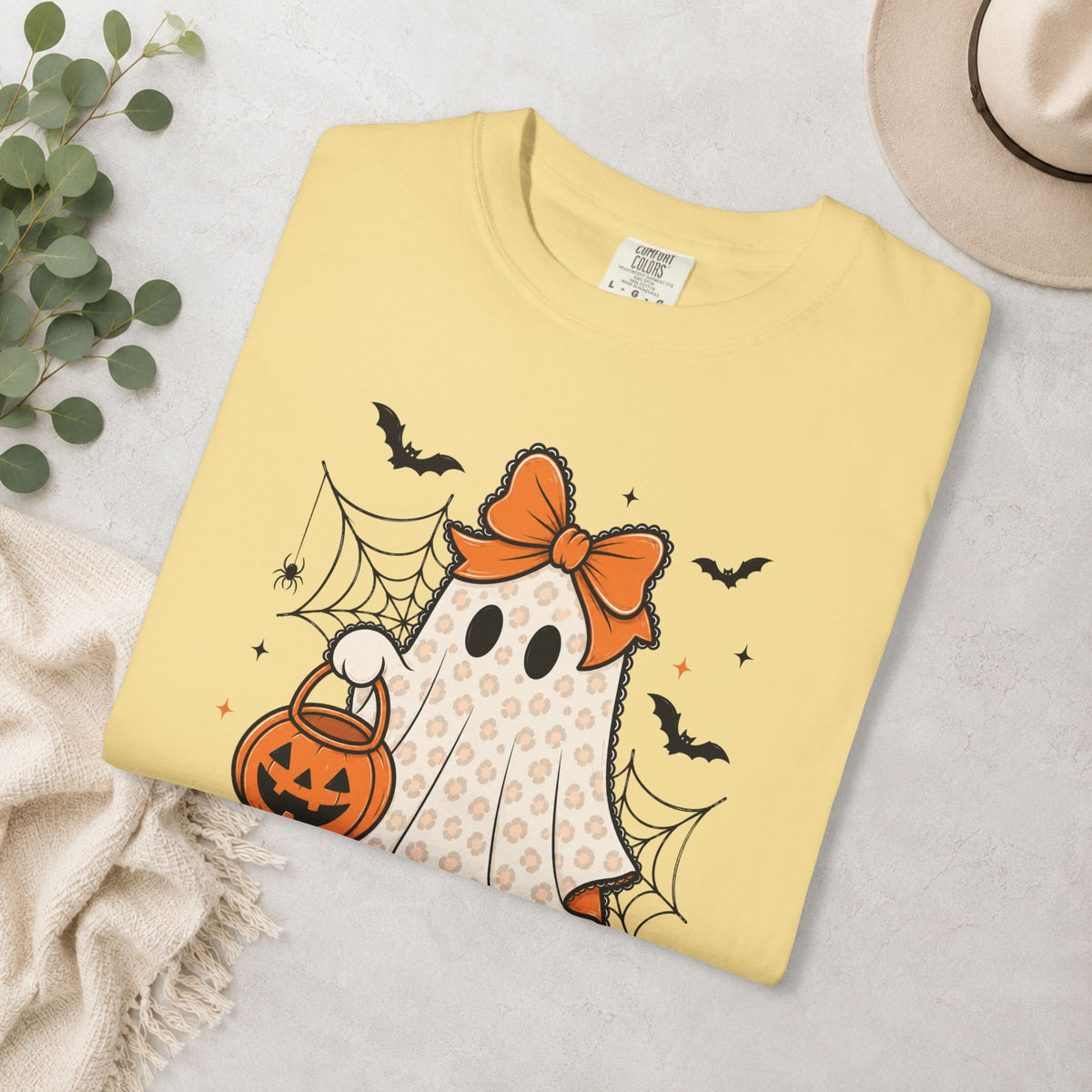 Leopard Print Ghost Comfort Colors® Tee