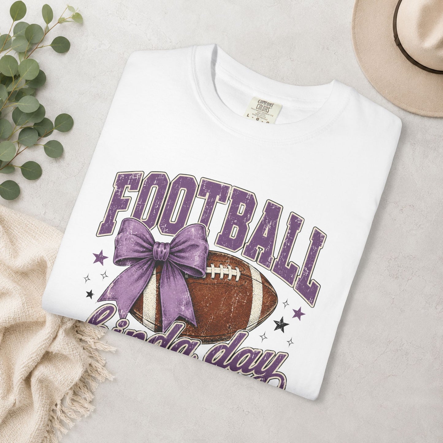 Football Kinda Day Comfort Colors® Tee