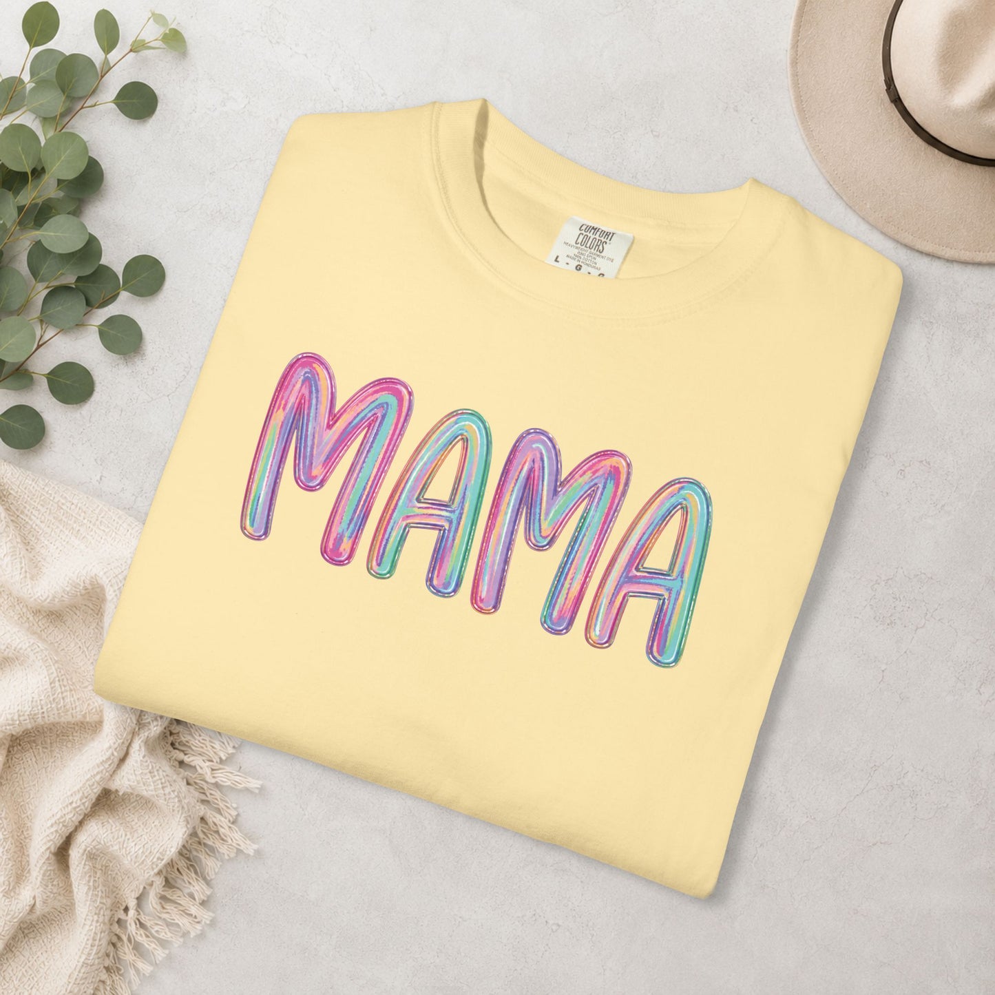 Color Pop Mama Comfort Colors® Tee
