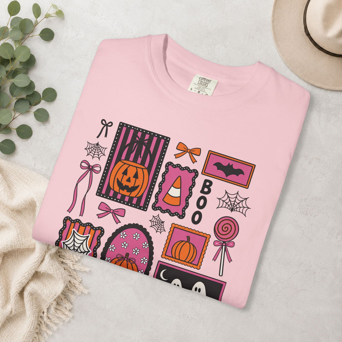 Girly Halloween Collage Comfort Colors® Tee