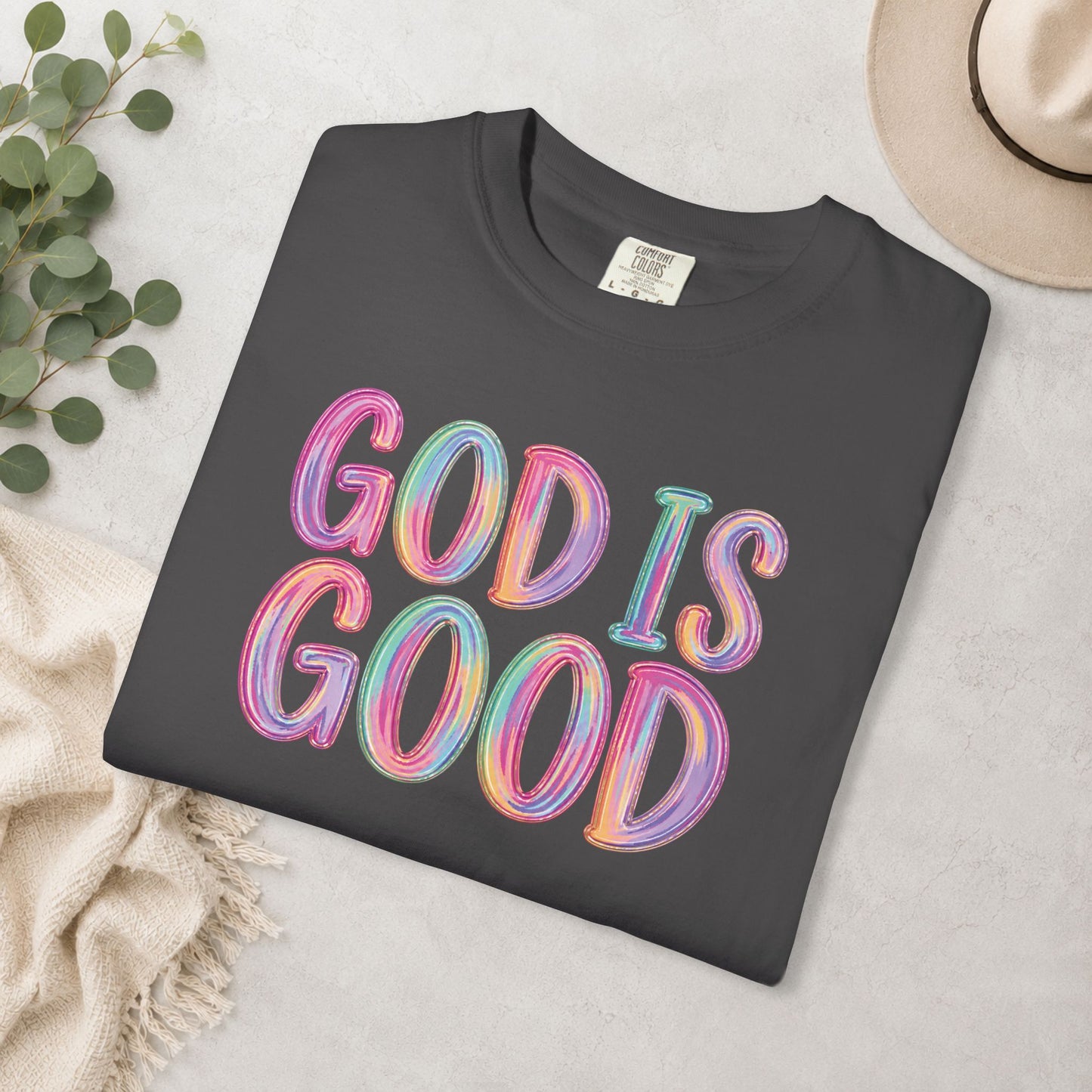 God Is Good Comfort Colors® Tee
