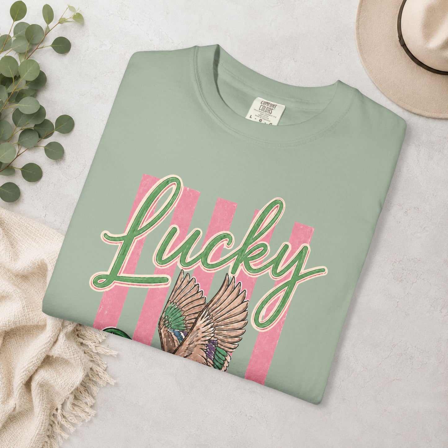 Lucky Duck Comfort Colors® Graphic Tee