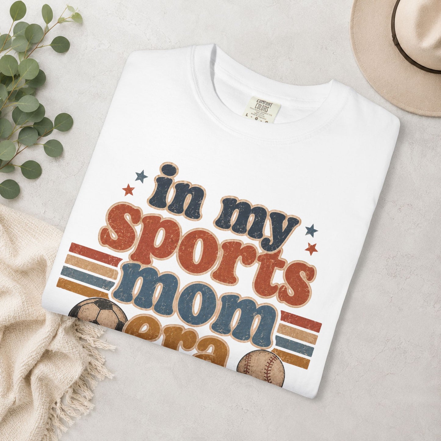 In My Sports Mom Era Comfort Colors® Tee