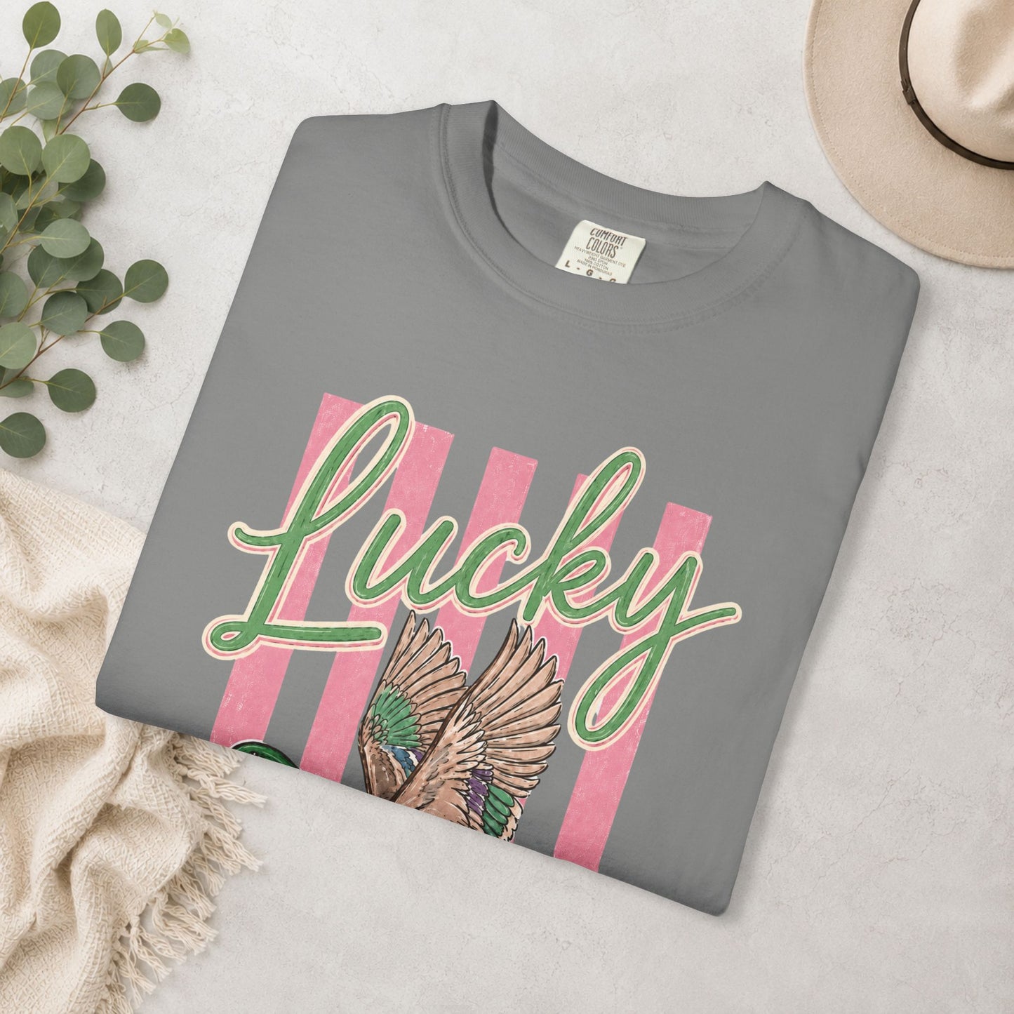 Lucky Duck Comfort Colors® Graphic Tee