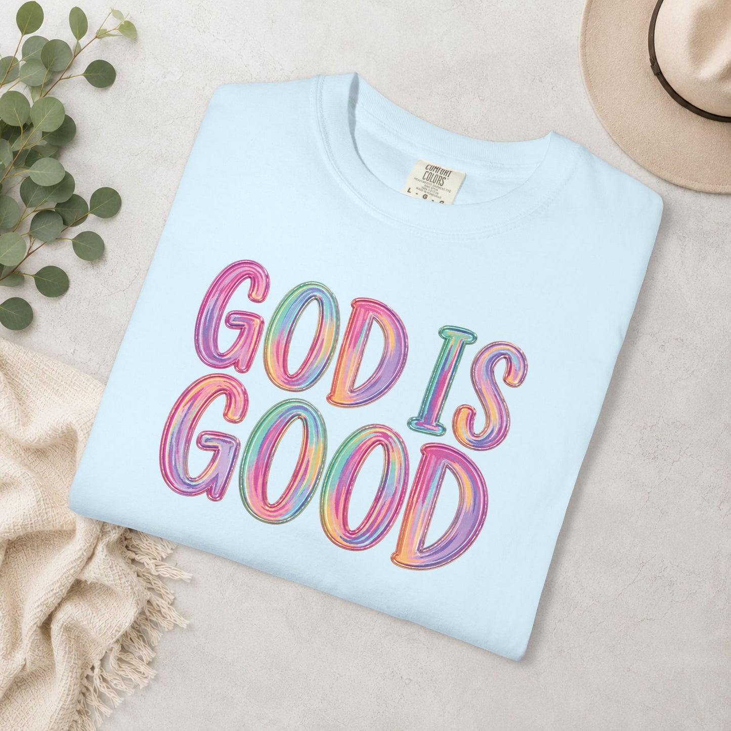 God Is Good Comfort Colors® Tee