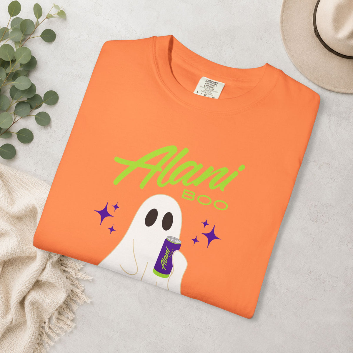 Alani Boo Ghost Halloween Comfort Colors® Tee