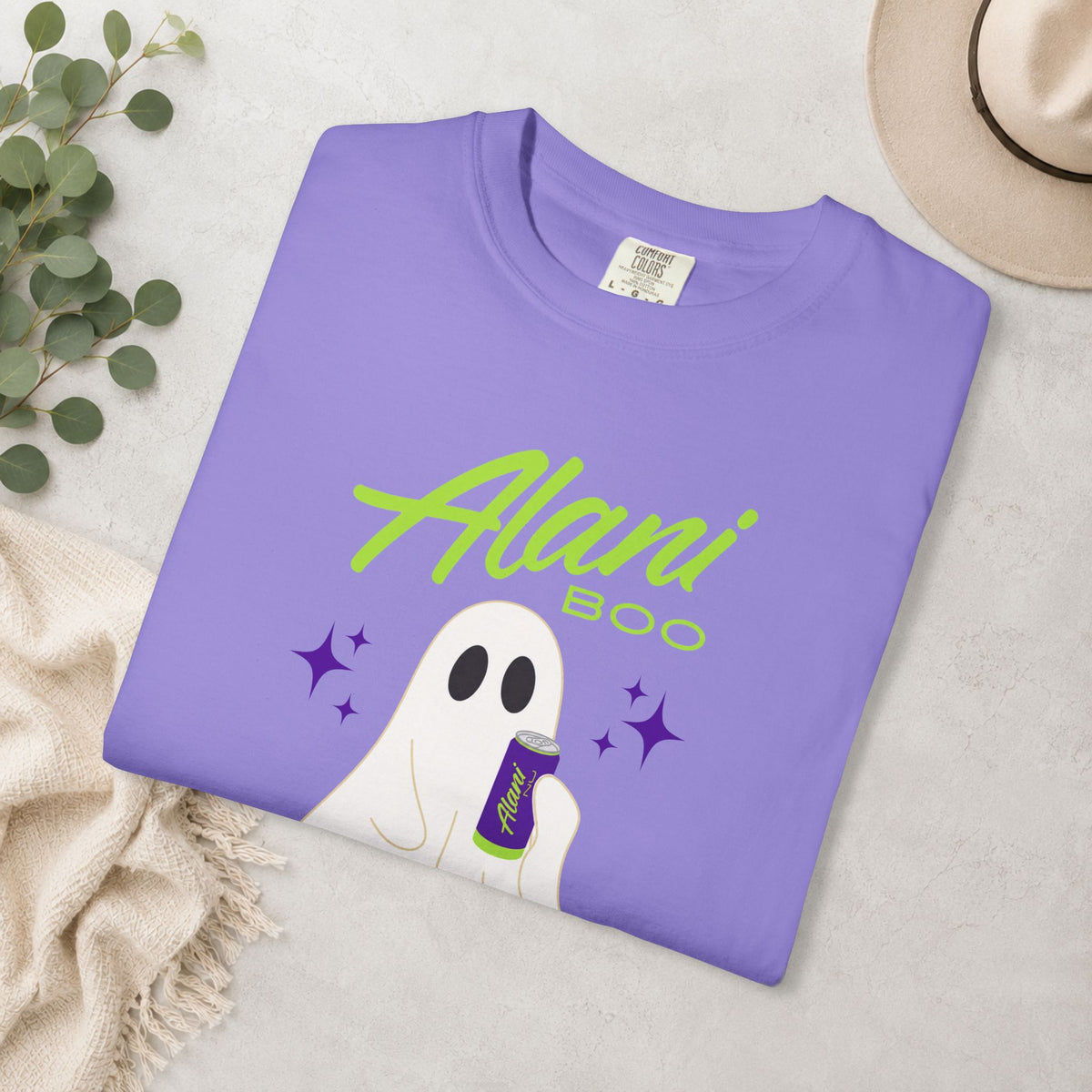 Alani Boo Ghost Halloween Comfort Colors® Tee