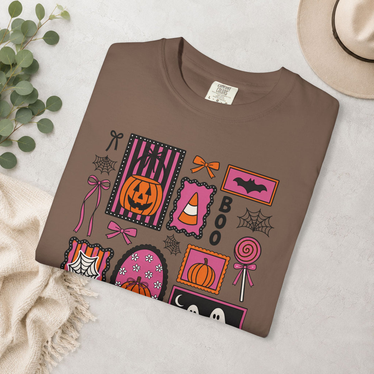 Girly Halloween Collage Comfort Colors® Tee