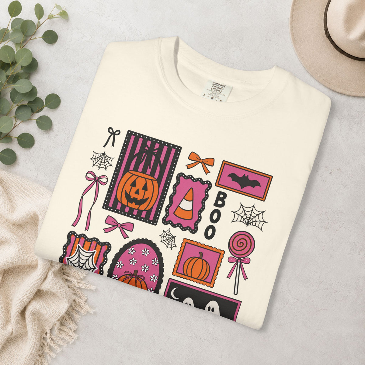 Girly Halloween Collage Comfort Colors® Tee