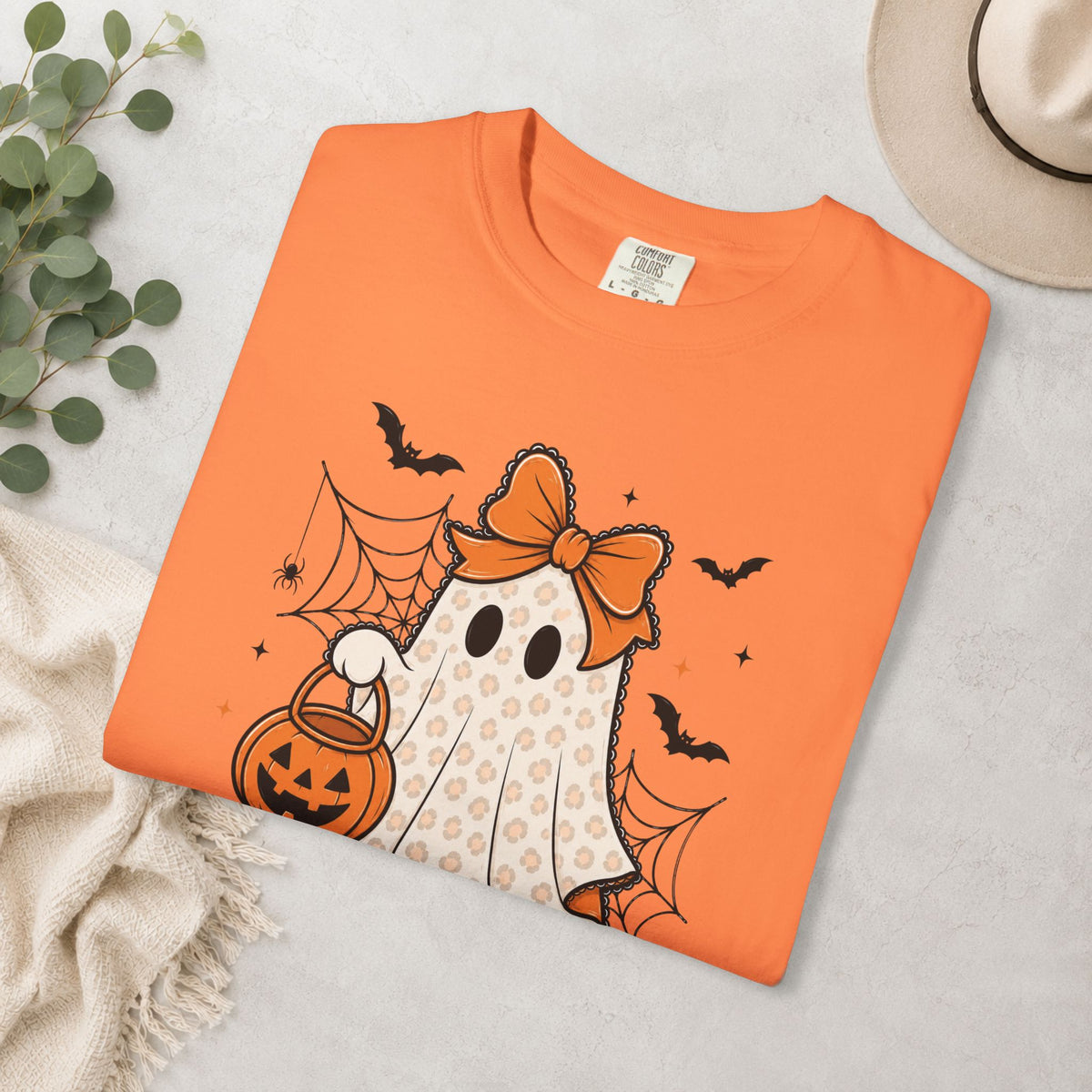 Leopard Print Ghost Comfort Colors® Tee
