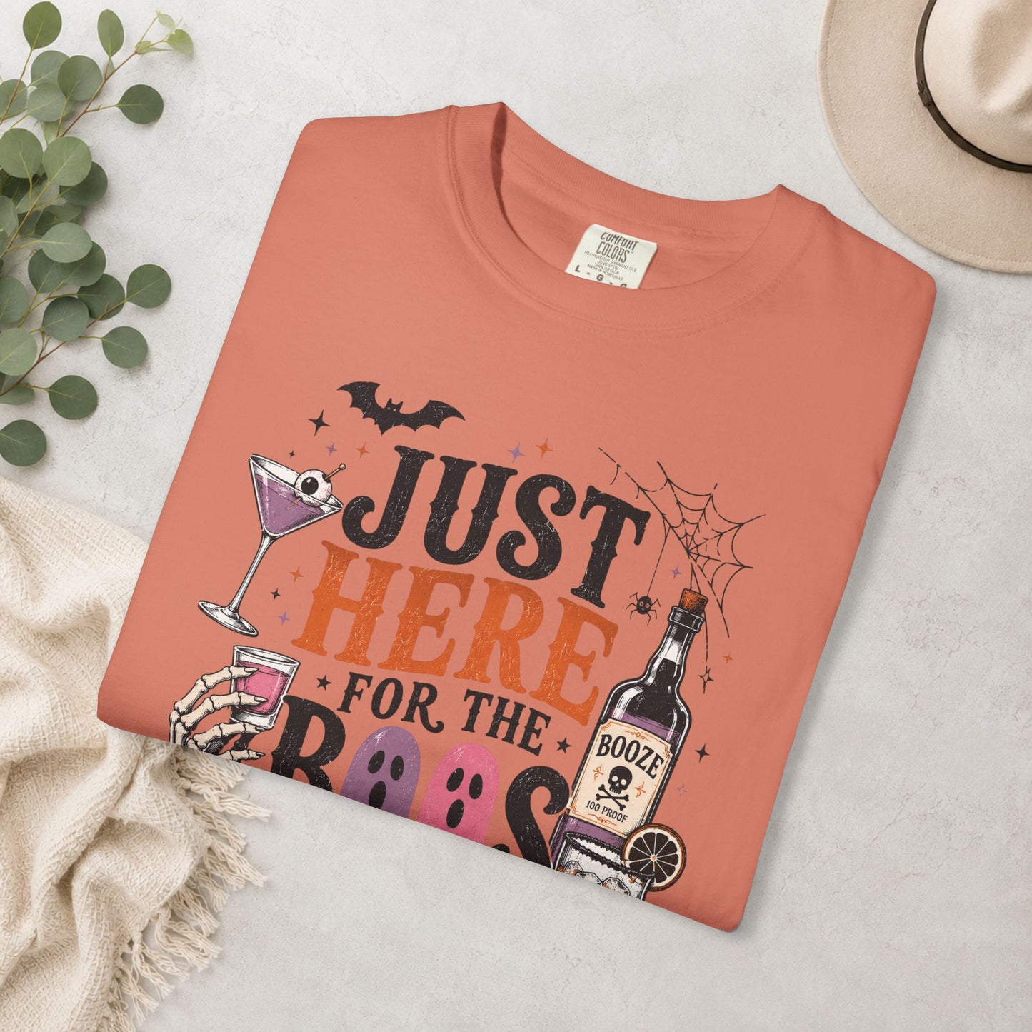 Just Here for the Boos Comfort Colors® Tee