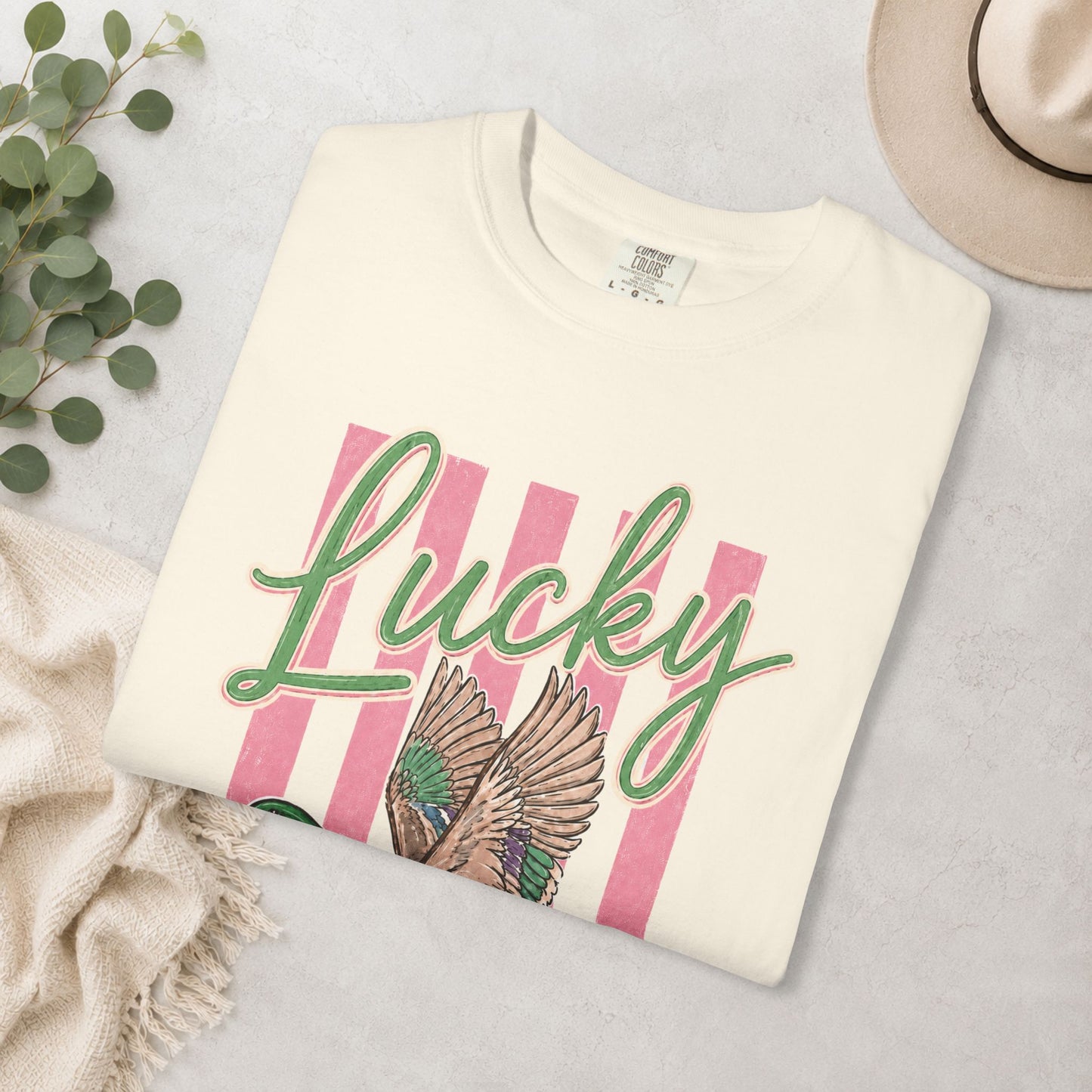 Lucky Duck Comfort Colors® Graphic Tee