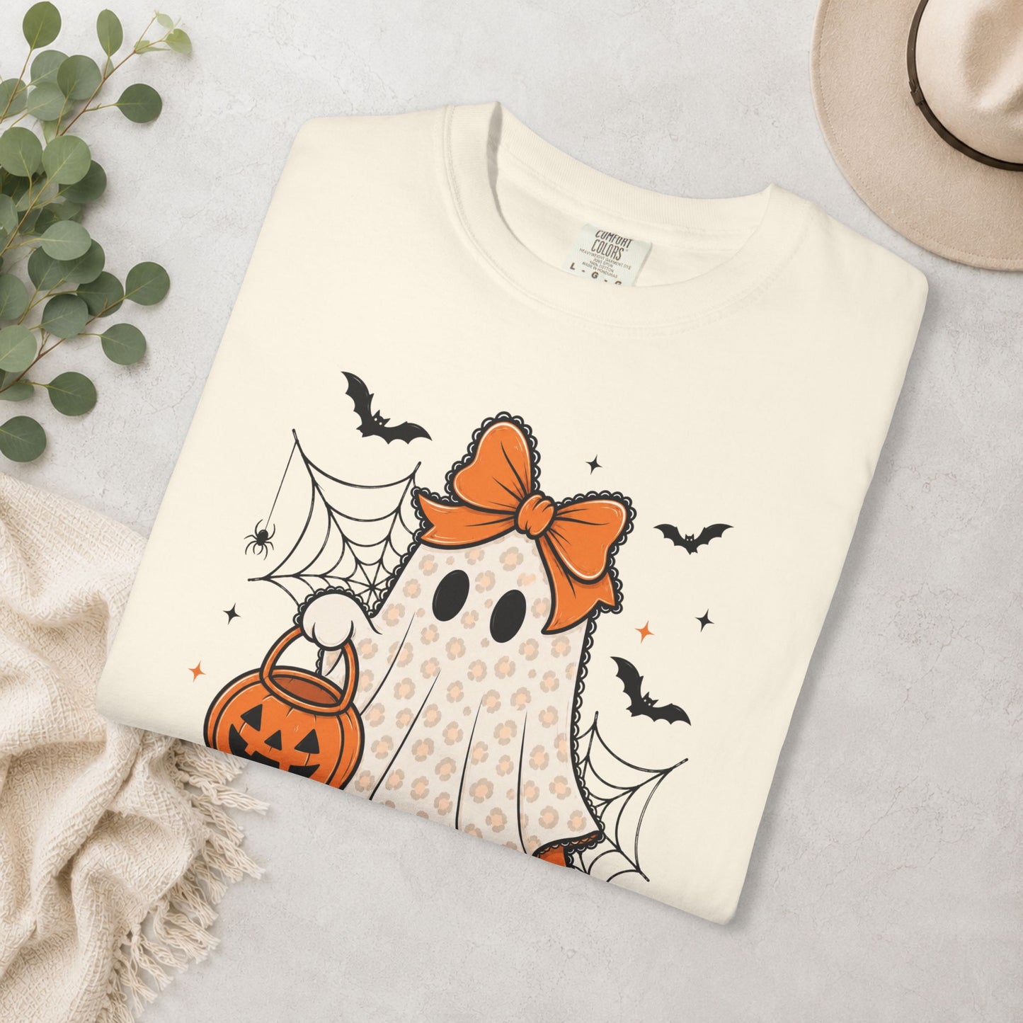 Leopard Print Ghost Comfort Colors® Tee