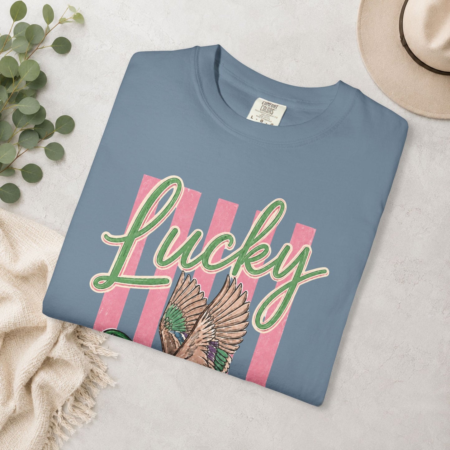 Lucky Duck Comfort Colors® Graphic Tee
