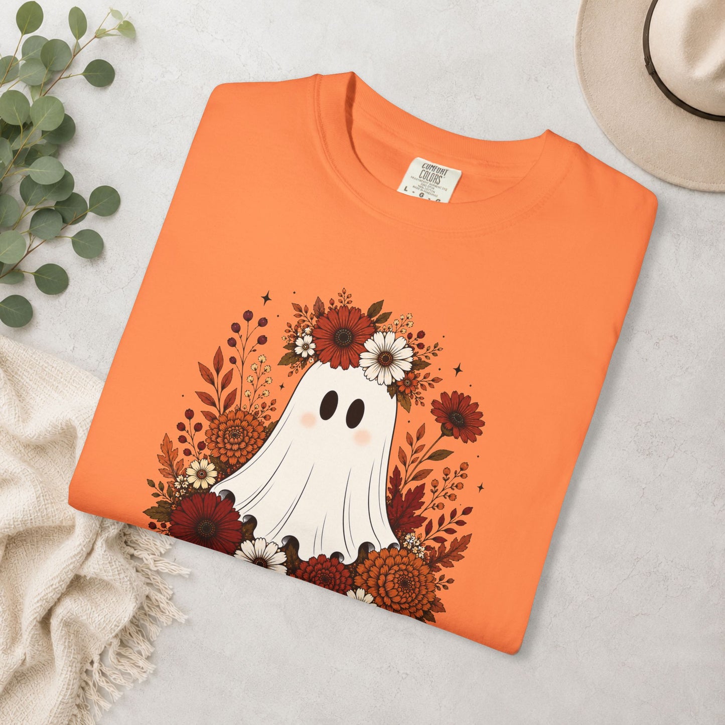 Floral Ghost Comfort Colors® Tee