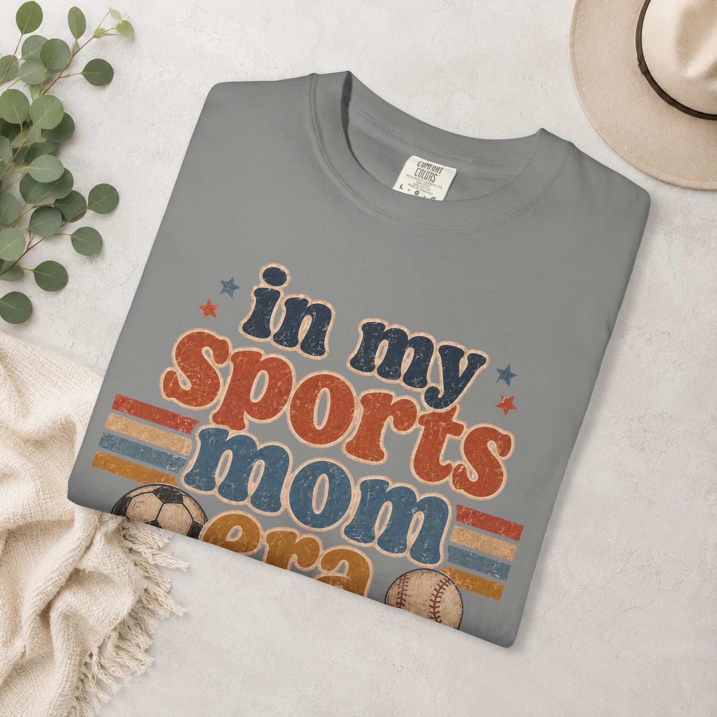 In My Sports Mom Era Comfort Colors® Tee