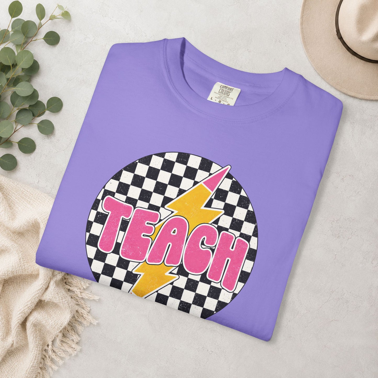 Teach Lightning Comfort Colors® Tee