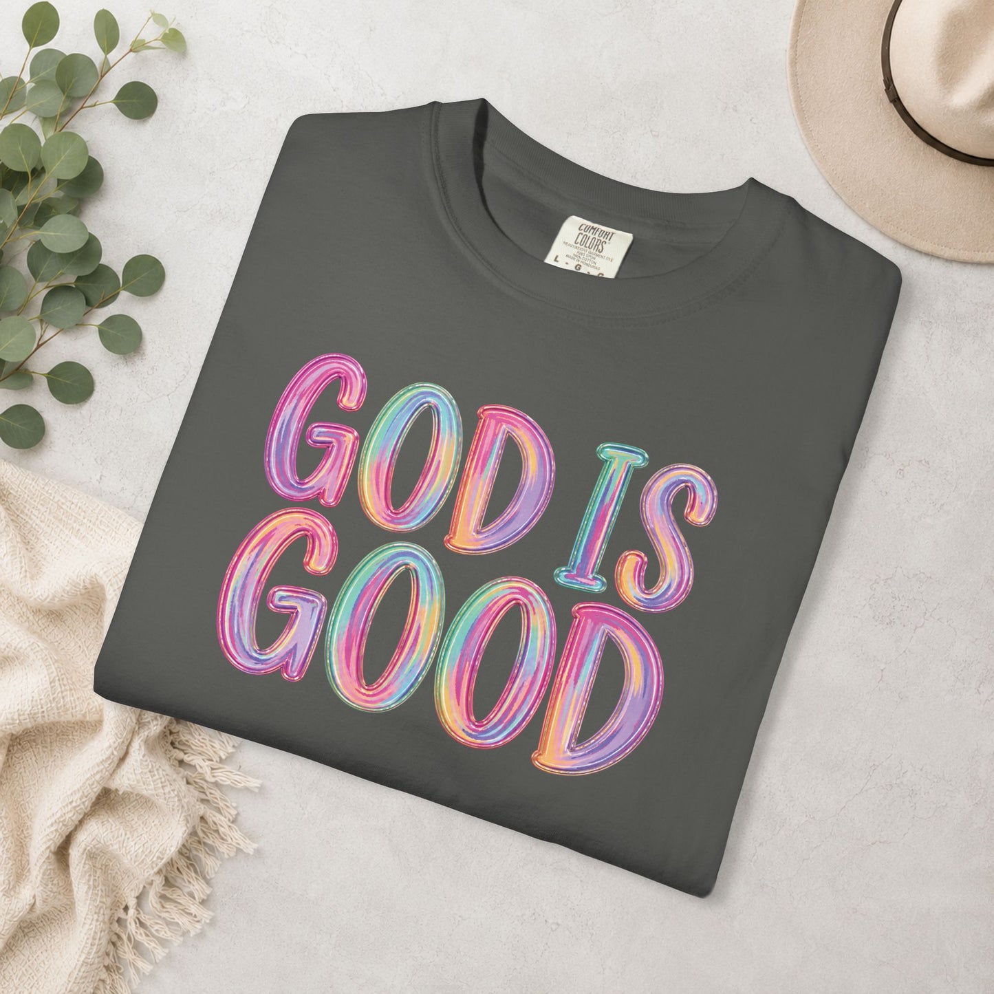 God Is Good Comfort Colors® Tee