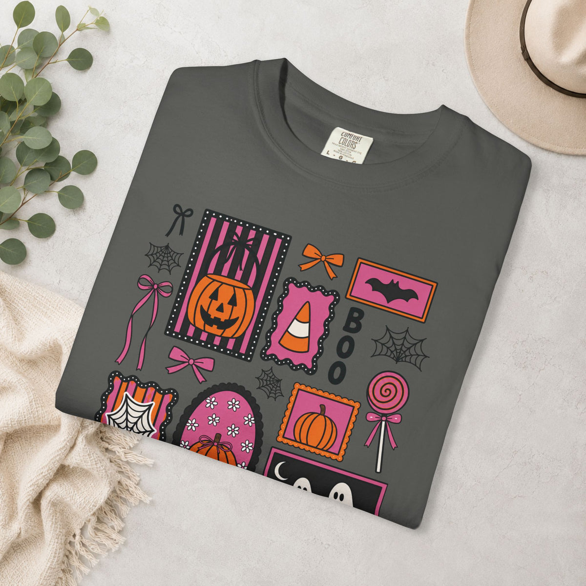 Girly Halloween Collage Comfort Colors® Tee