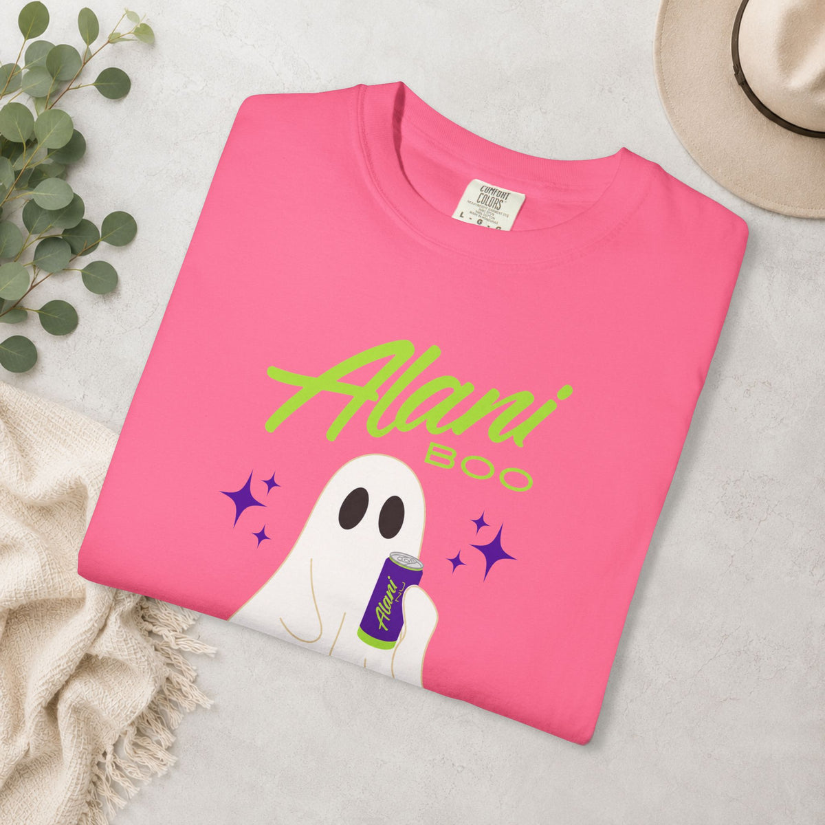 Alani Boo Ghost Halloween Comfort Colors® Tee