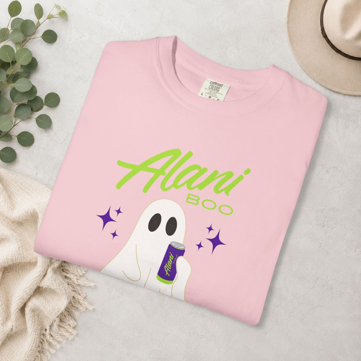 Alani Boo Ghost Halloween Comfort Colors® Tee