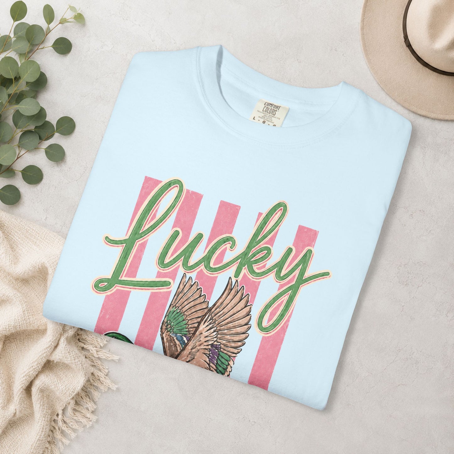 Lucky Duck Comfort Colors® Graphic Tee