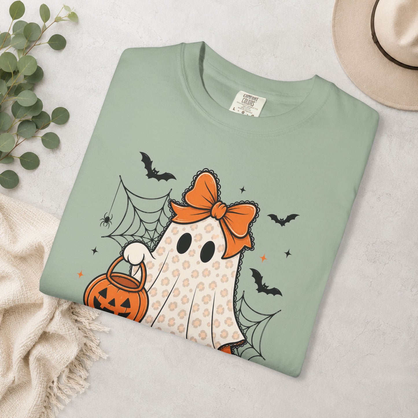 Leopard Print Ghost Comfort Colors® Tee