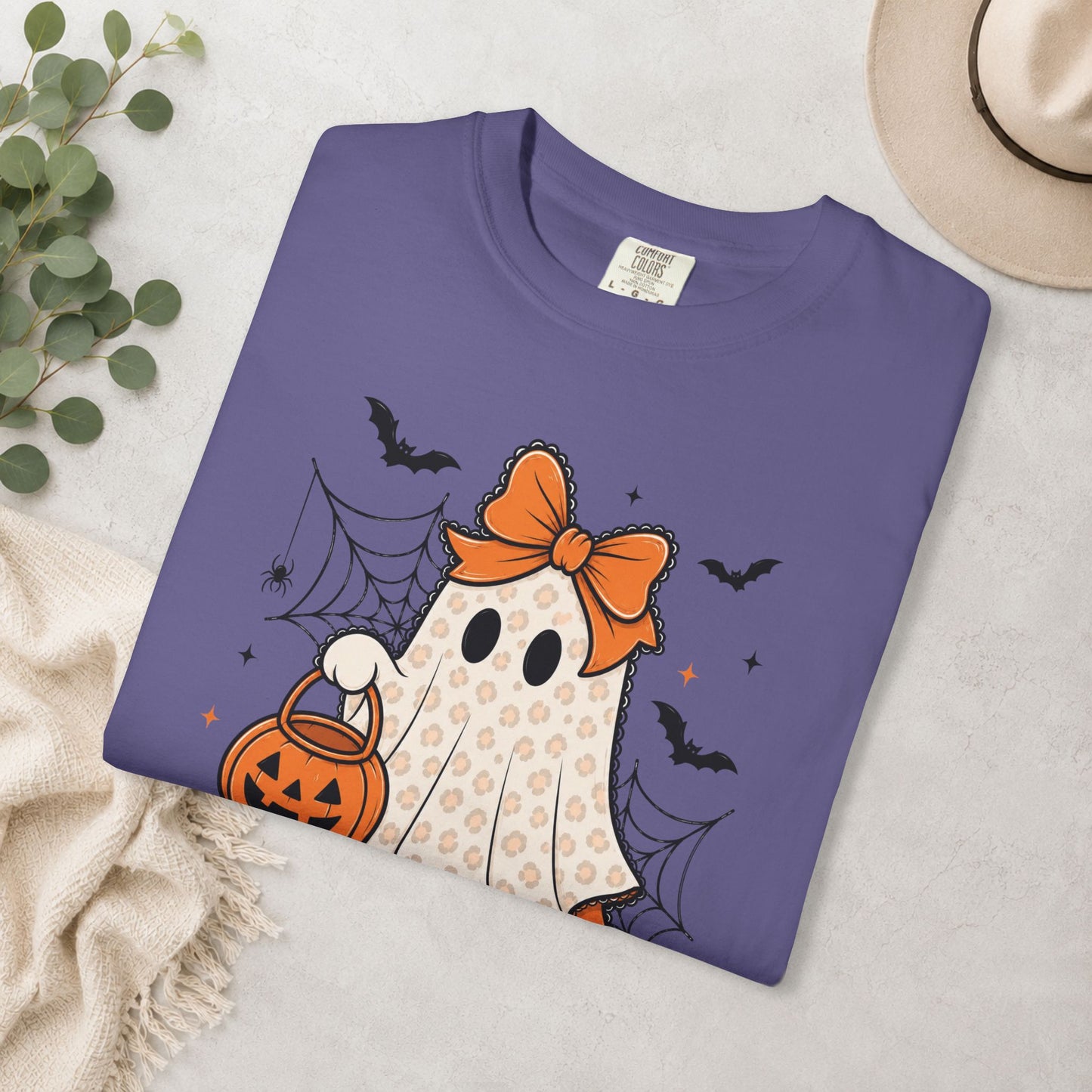 Leopard Print Ghost Comfort Colors® Tee