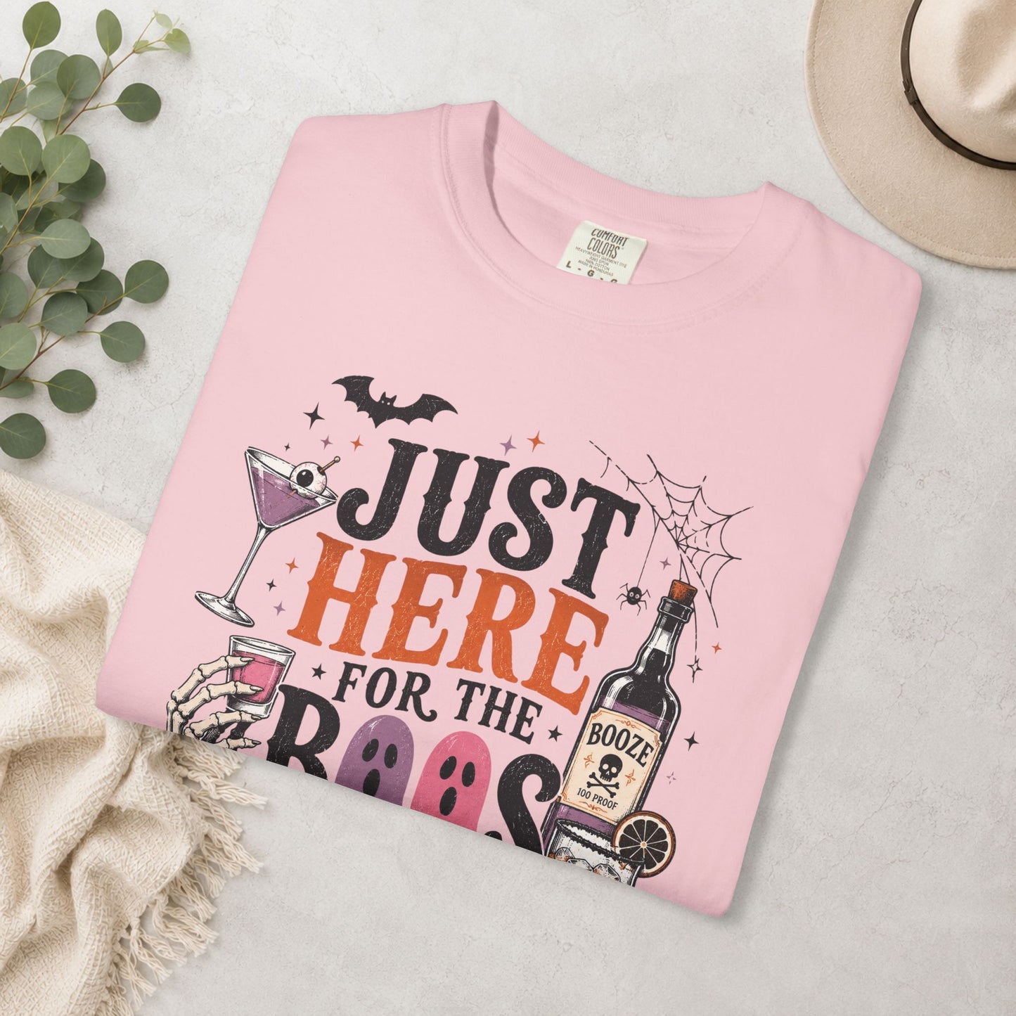 Just Here for the Boos Comfort Colors® Tee