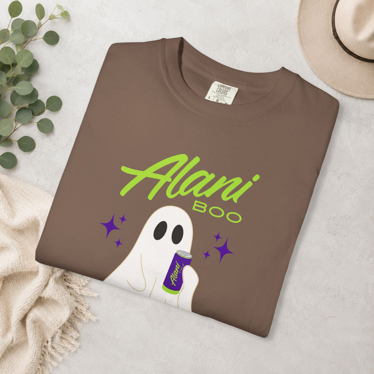 Alani Boo Ghost Halloween Comfort Colors® Tee