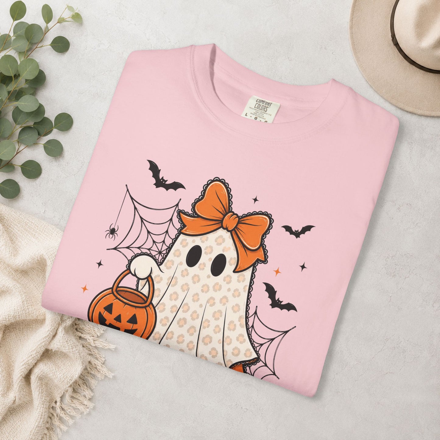 Leopard Print Ghost Comfort Colors® Tee