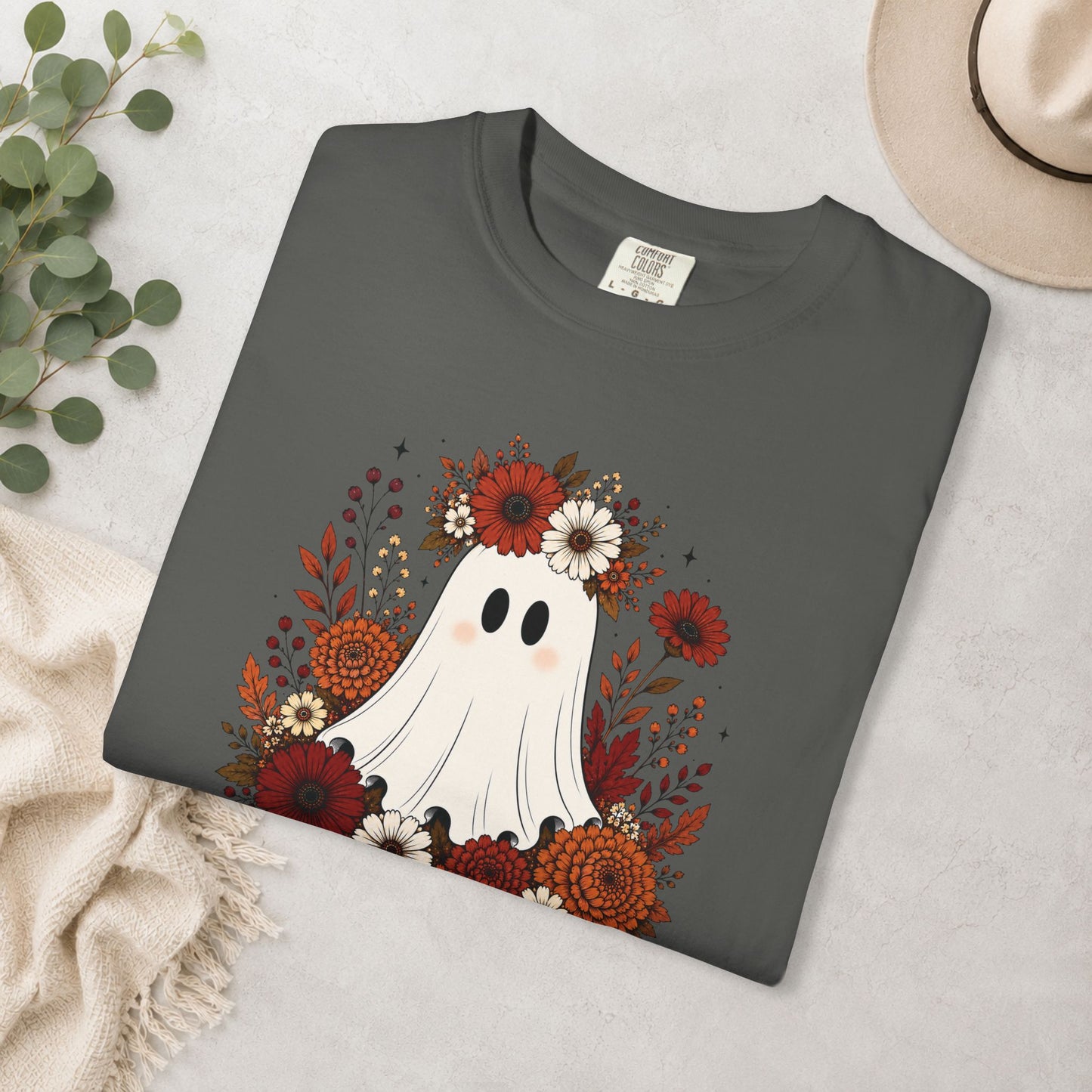 Floral Ghost Comfort Colors® Tee