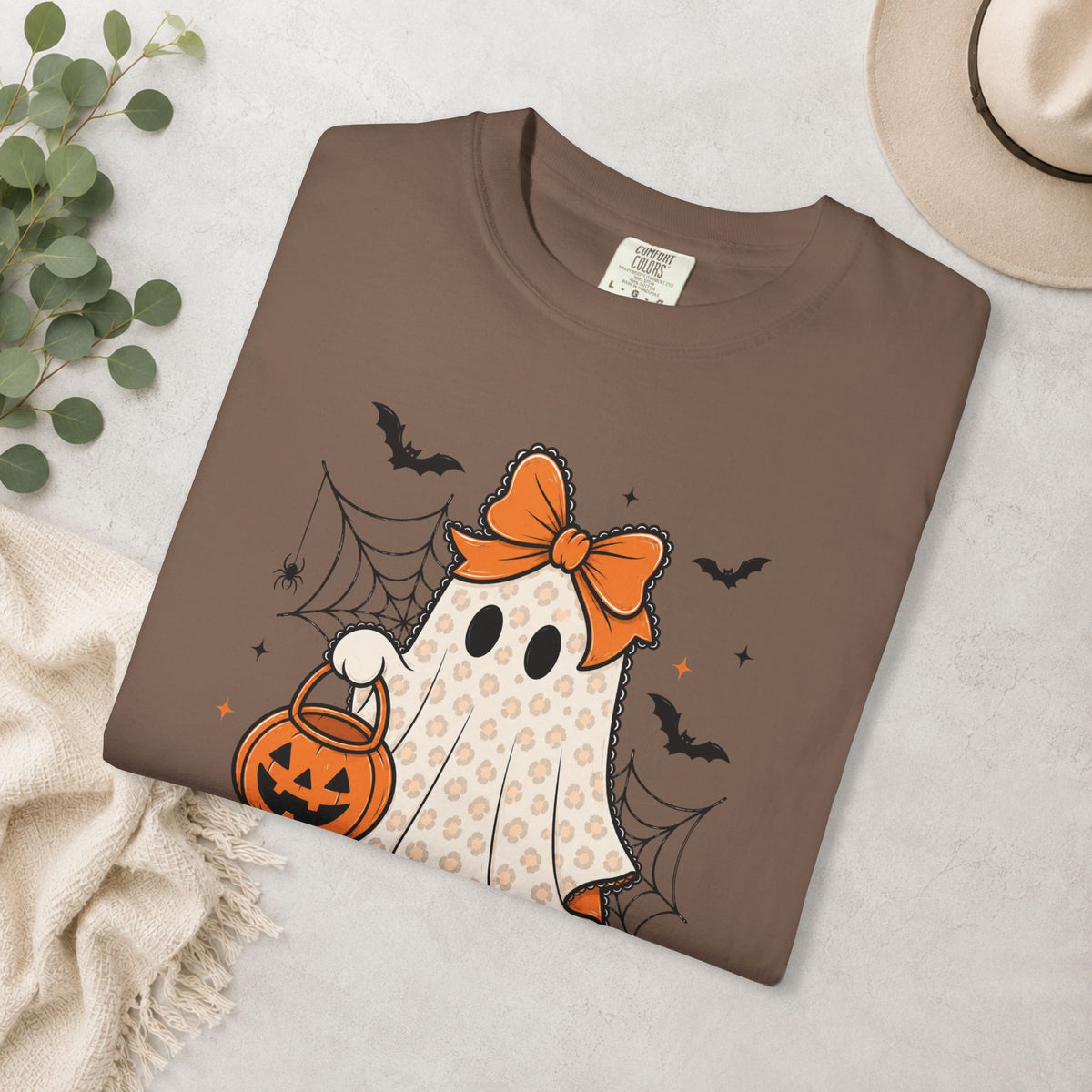 Leopard Print Ghost Comfort Colors® Tee