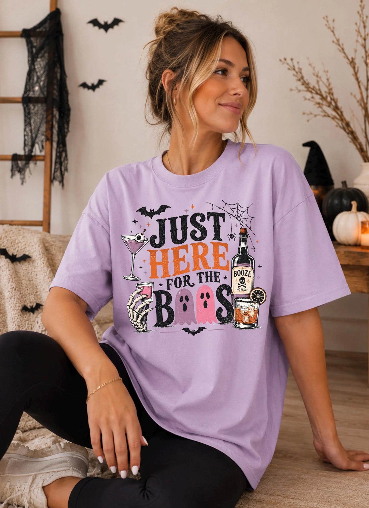 Just Here for the Boos Comfort Colors® Tee