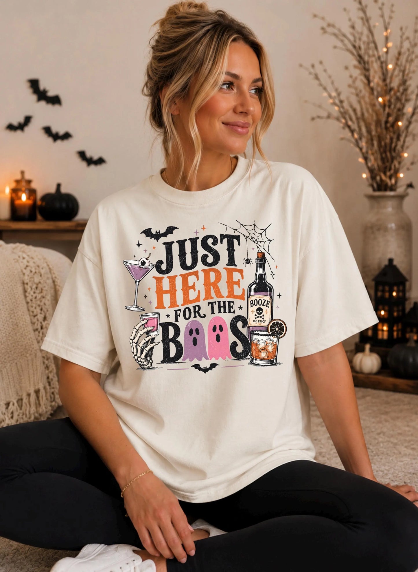 Just Here for the Boos Comfort Colors® Tee