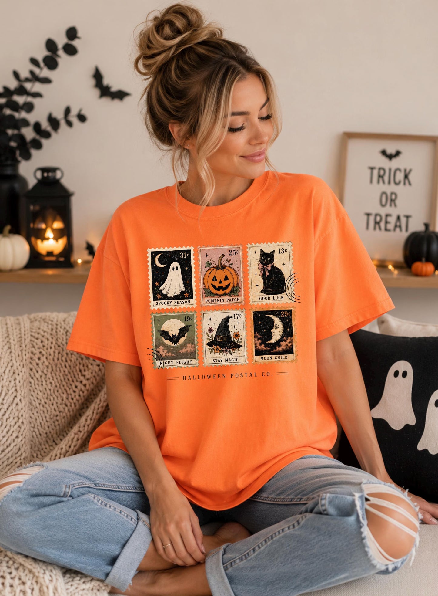 Halloween Postal Co. Comfort Colors® Tee