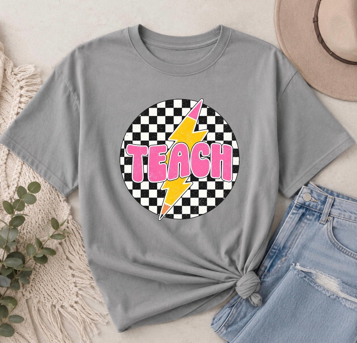 Teach Lightning Comfort Colors® Tee