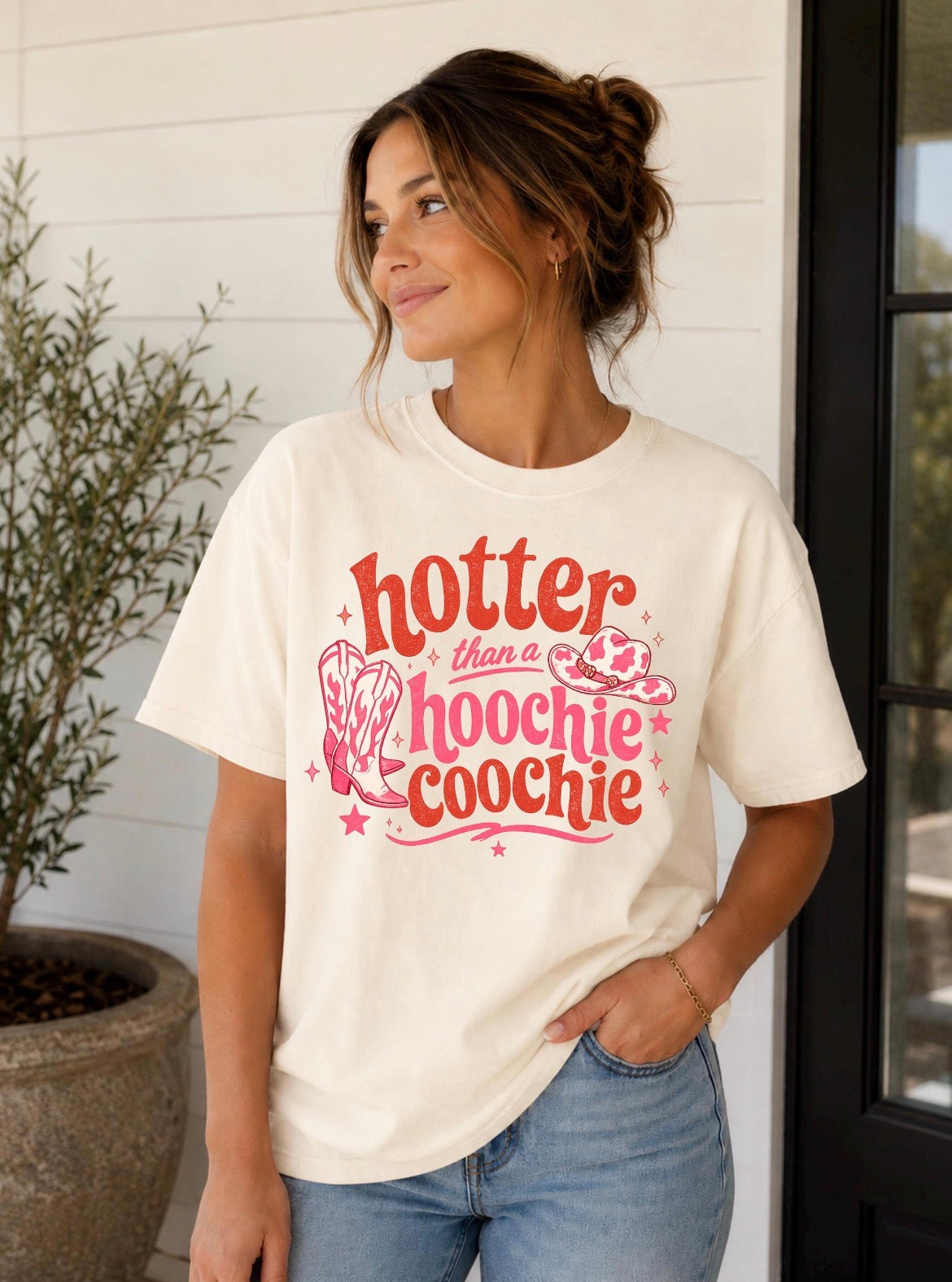Hotter Than a Hoochie Coochie Comfort Colors® Tee