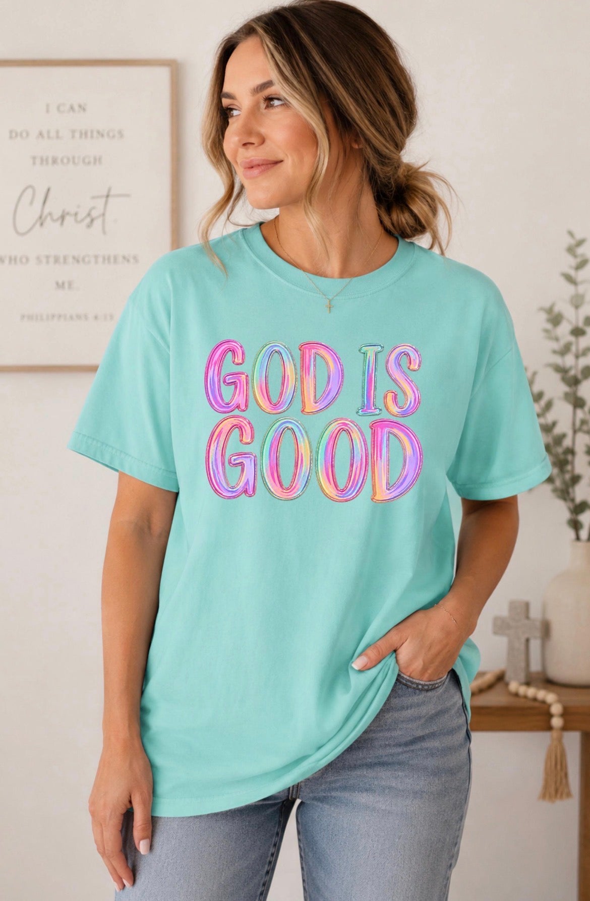 God Is Good Comfort Colors® Tee