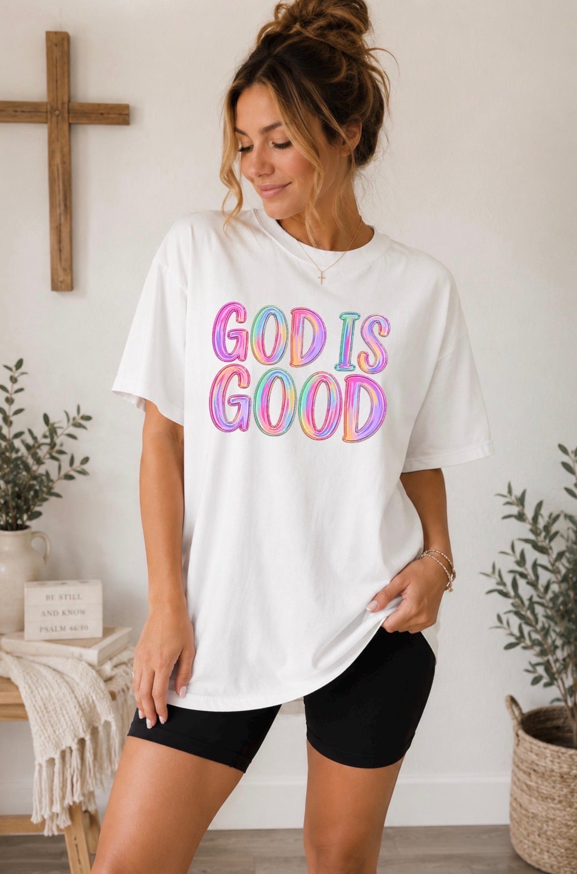 God Is Good Comfort Colors® Tee