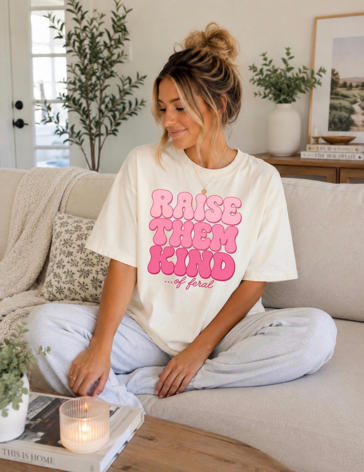 Raise Them Kind… of Feral Comfort Colors® Tee