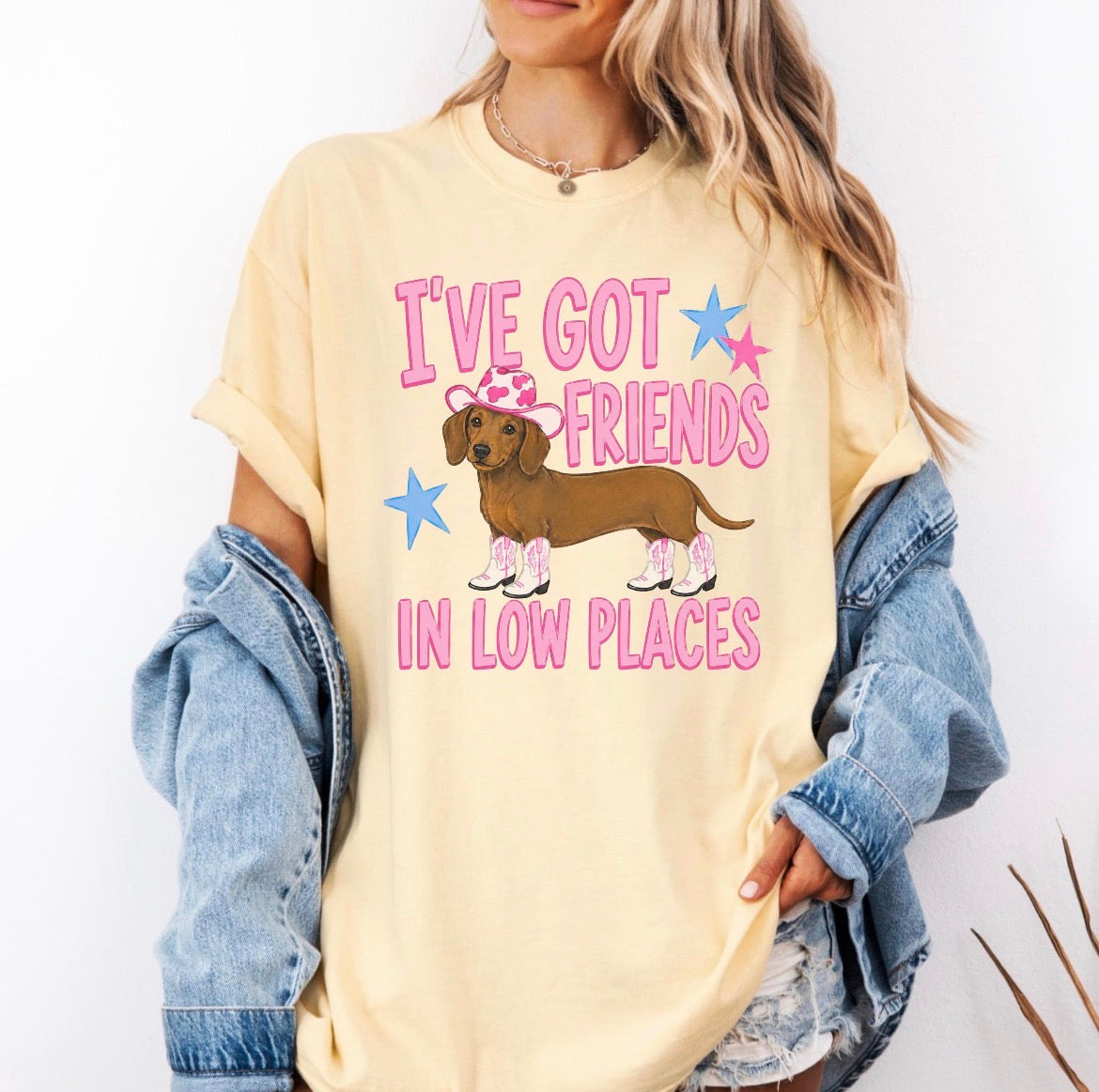 I've Got Friends in Low Places Comfort Colors® Tee